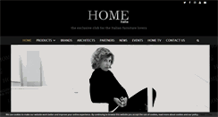 Desktop Screenshot of homeitaliamagazine.com